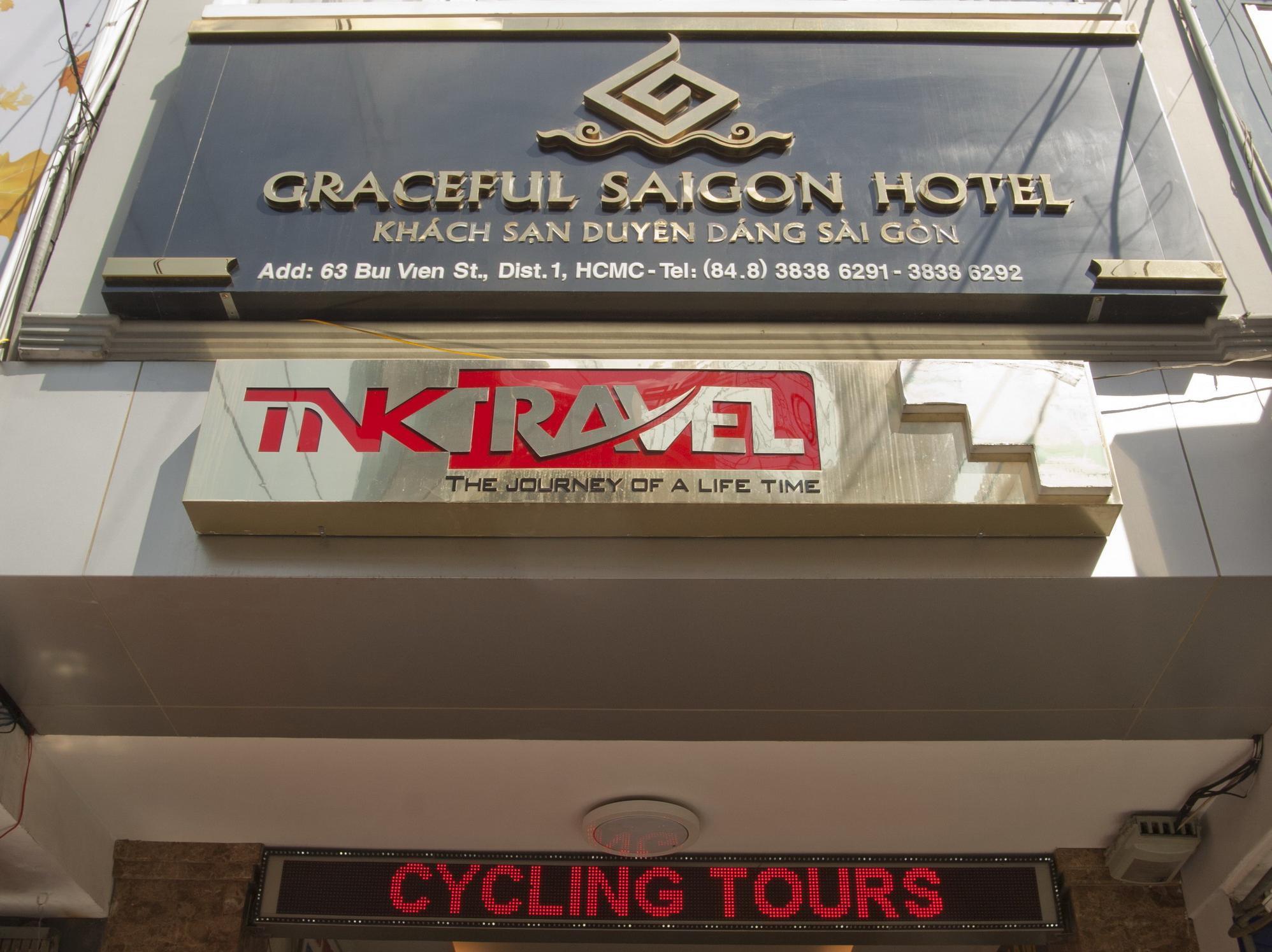 Graceful Hostel Ho-Chi-Minh-Stadt Exterior foto