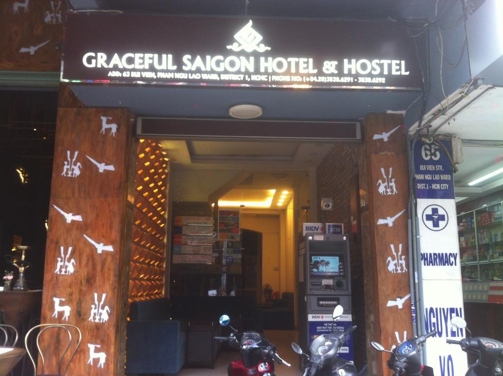 Graceful Hostel Ho-Chi-Minh-Stadt Exterior foto
